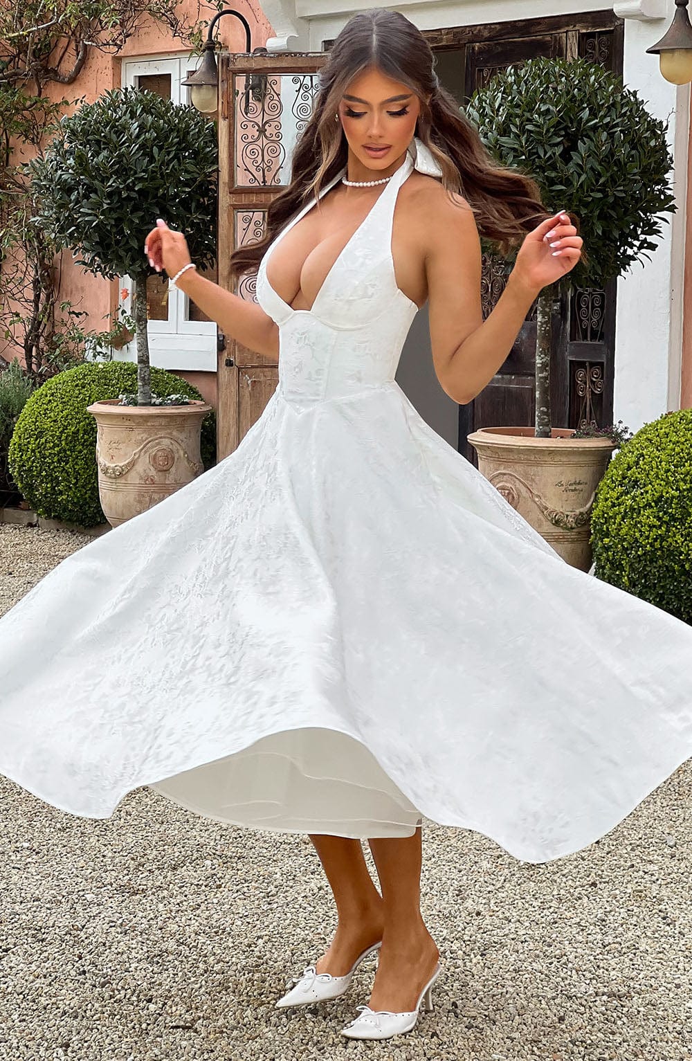 Crystal | Romantic Midi Dress