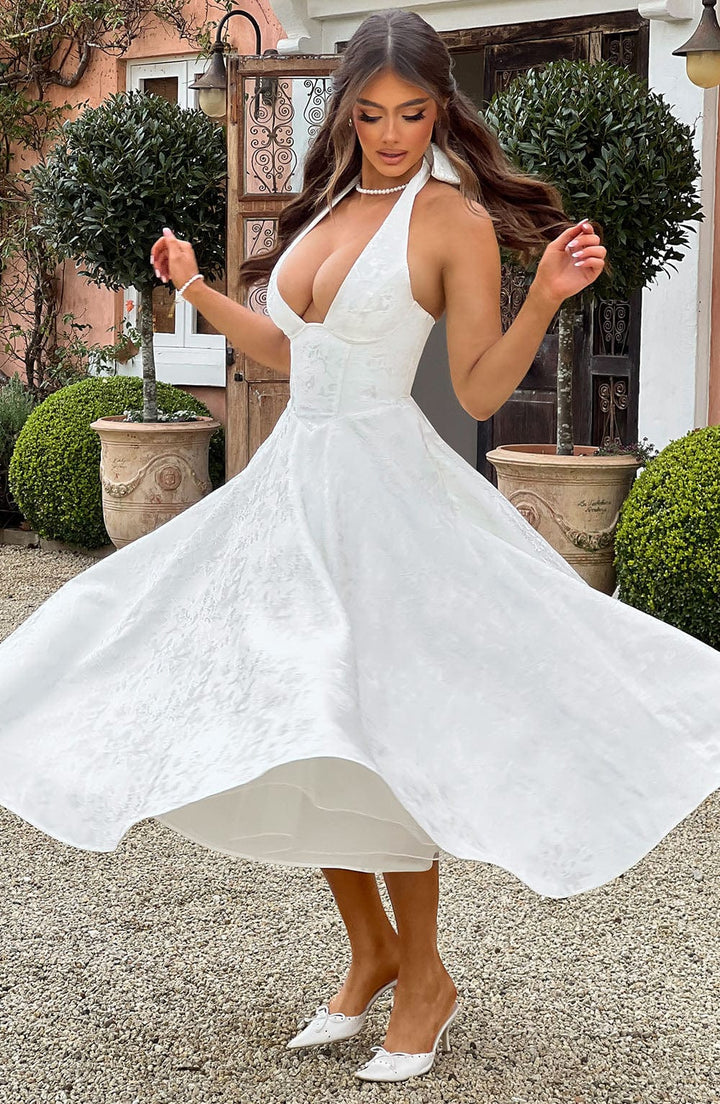 Crystal | Romantic Midi Dress