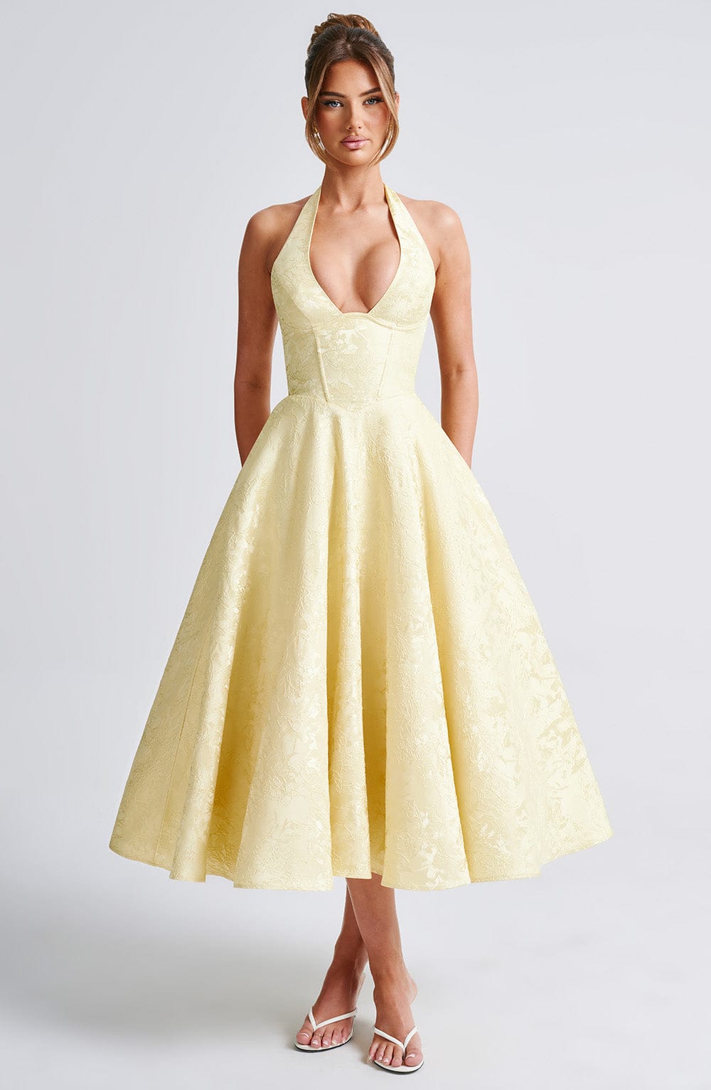 Crystal | Romantic Midi Dress