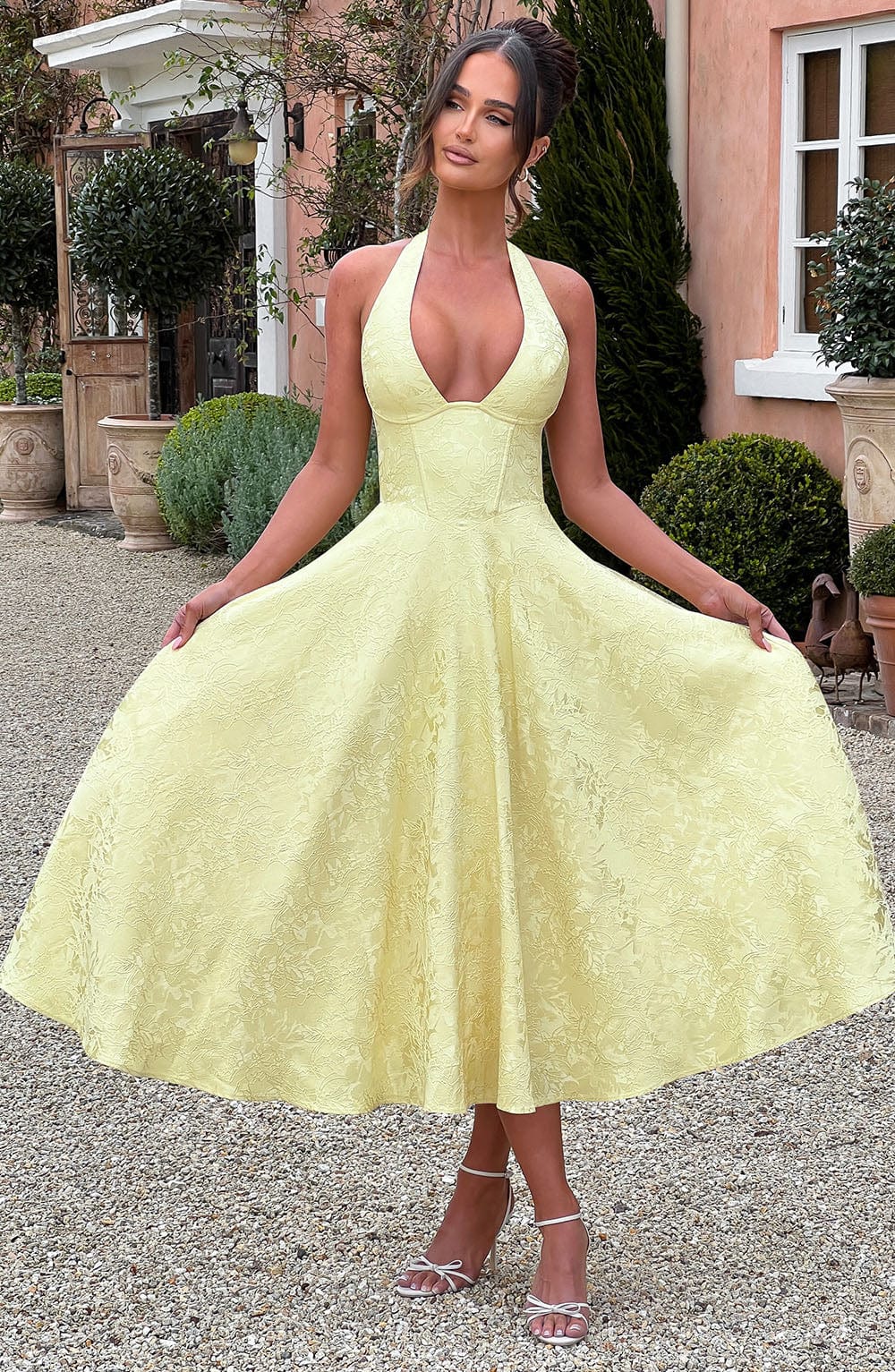 Crystal | Romantic Midi Dress