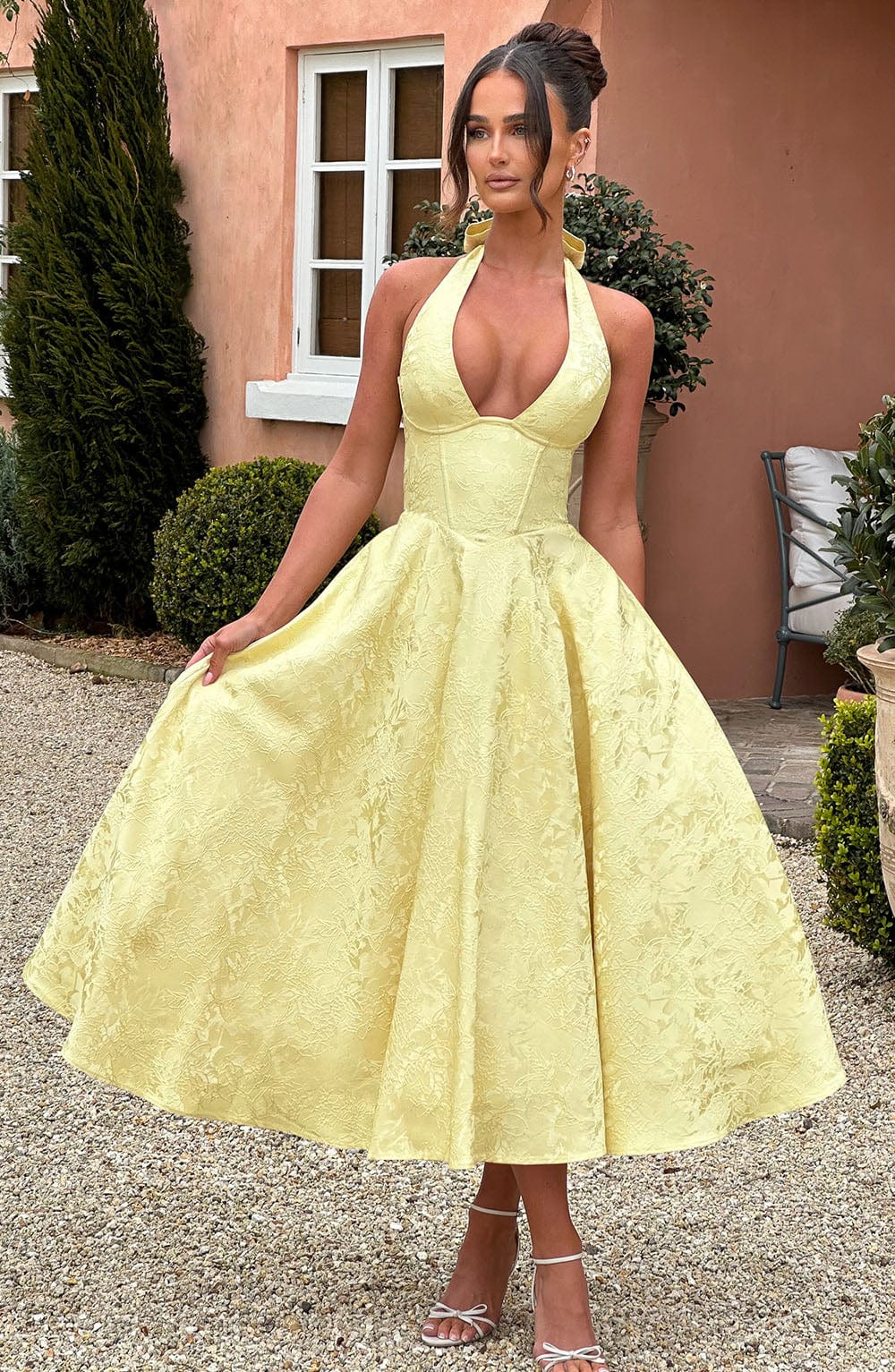 Crystal | Romantic Midi Dress