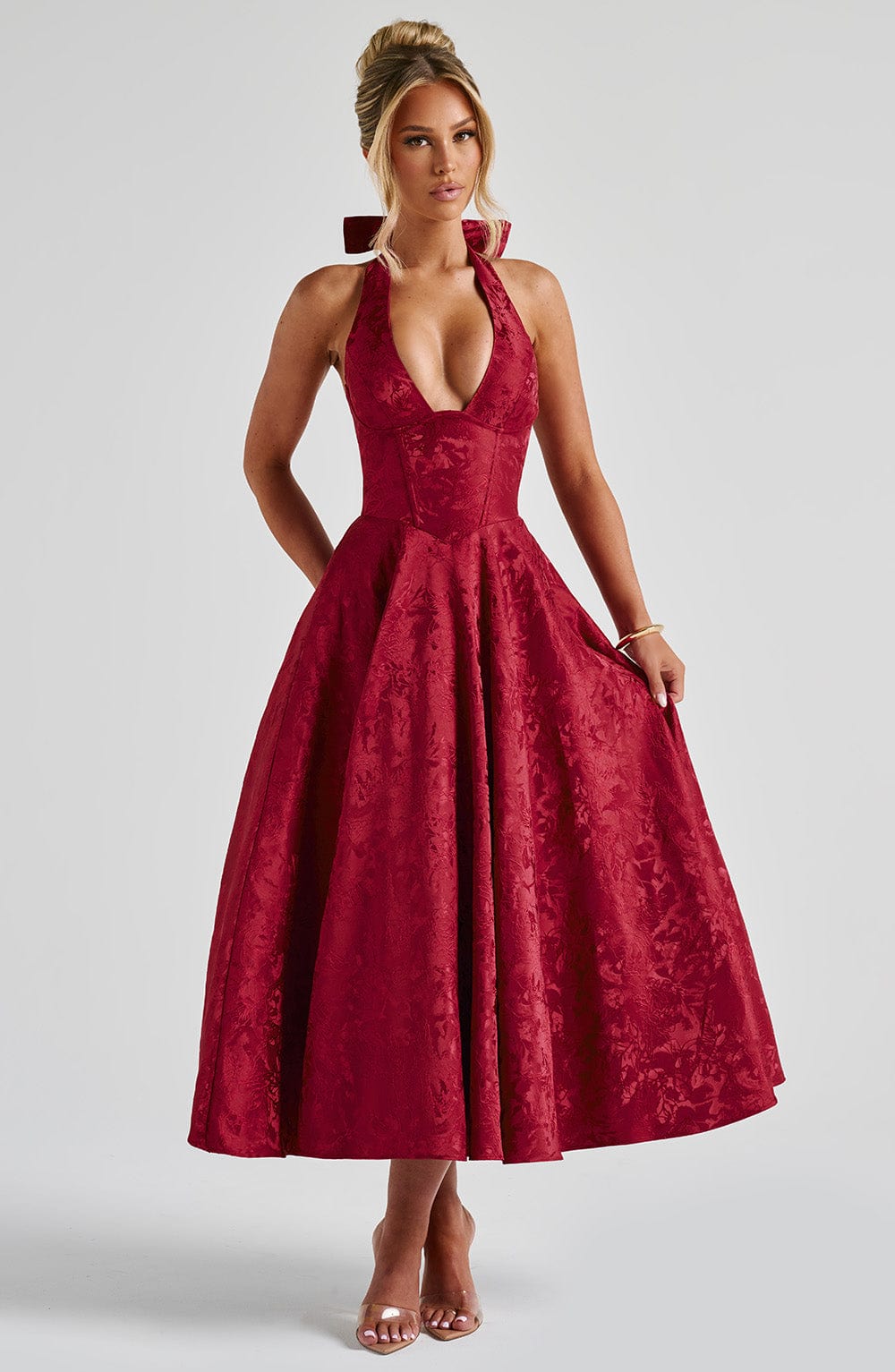 Crystal | Romantic Midi Dress