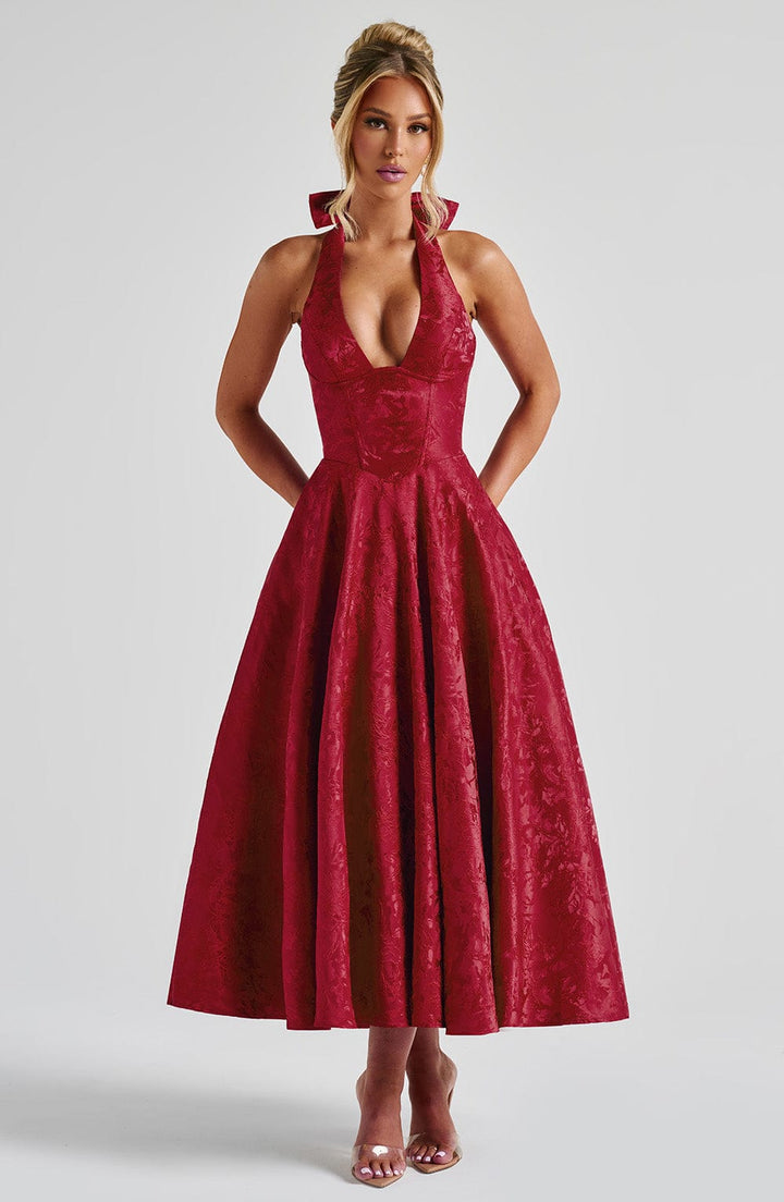Crystal | Romantic Midi Dress