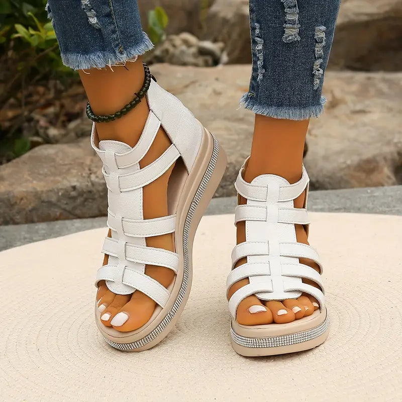 Opal | Elegant Wedge Sandals