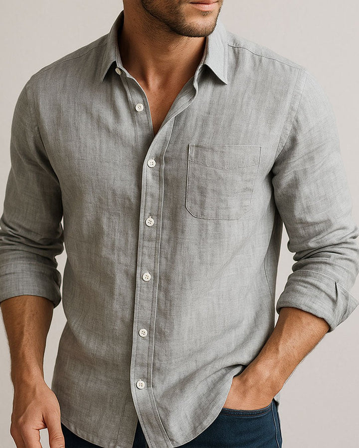 Helmut | Men's Linen Shirt