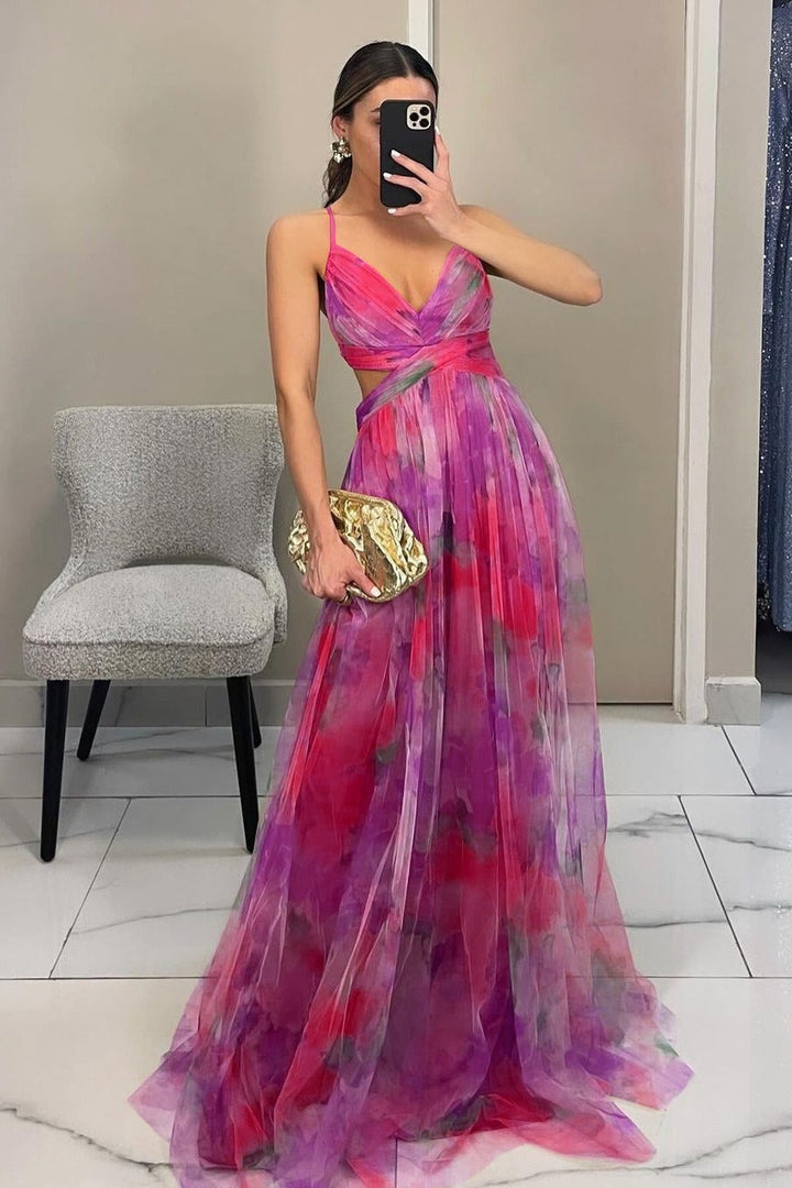 Laurel | Chiffon Maxi Dress