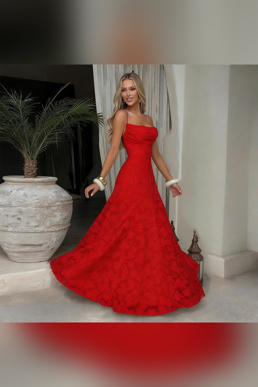 Cecelia | Elegant Lace Maxi Dress