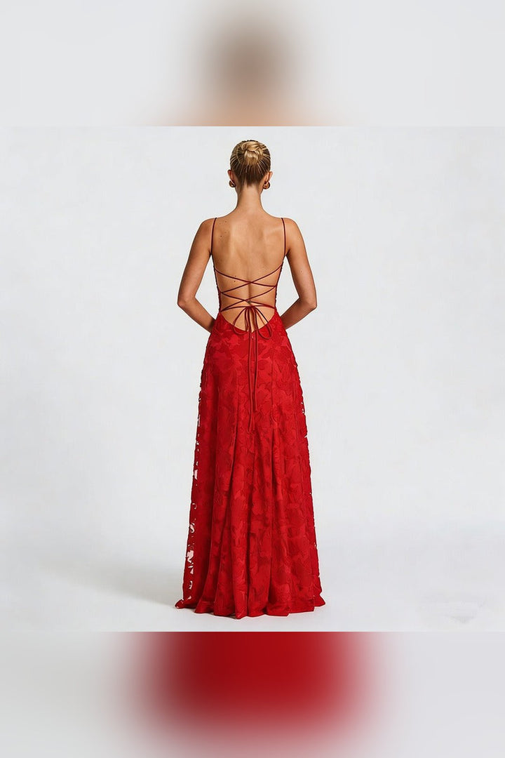 Cecelia | Elegant Lace Maxi Dress