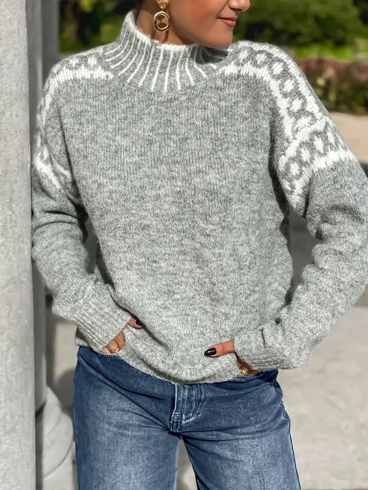 Shante | Warm Waffle Knit Pullover