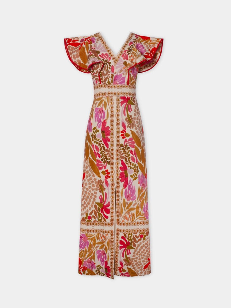 Jessa | Colorful Maxi Dress