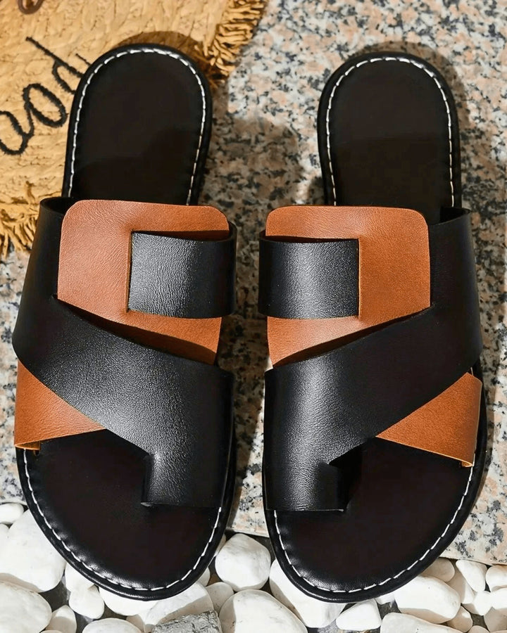 Hazel | Cross-Strap Sandals