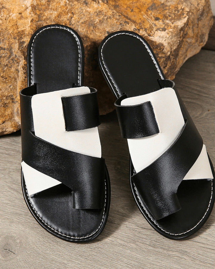 Hazel | Cross-Strap Sandals