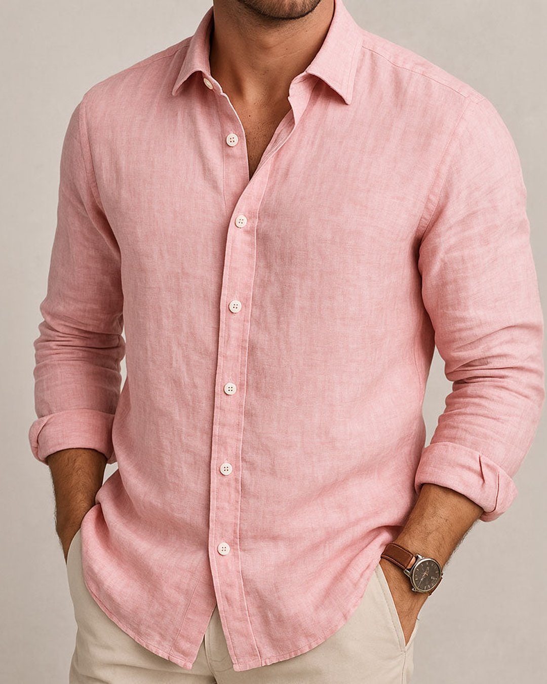 Helmut | Men's Linen Shirt