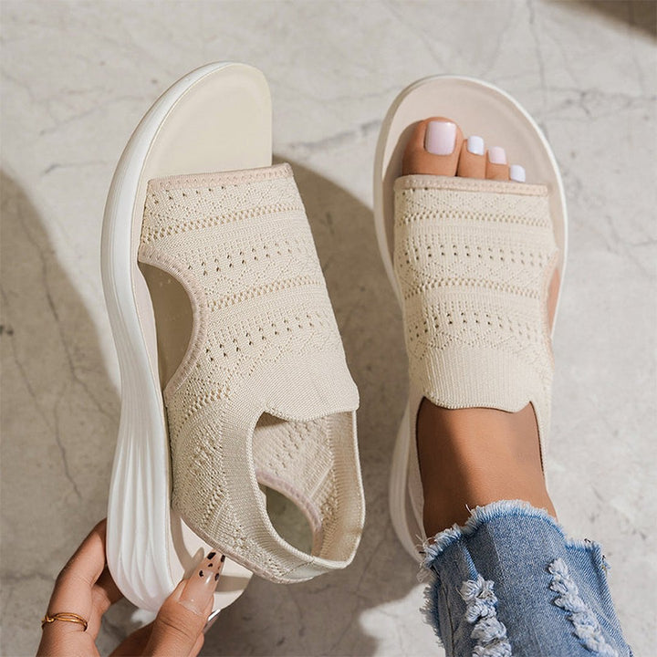 Helenka | Platform Sandals With Breathable Material