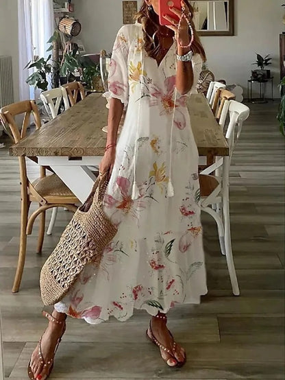 Zuany | Boho Tummy Coverage Dress