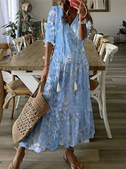 Zuany | Boho Tummy Coverage Dress