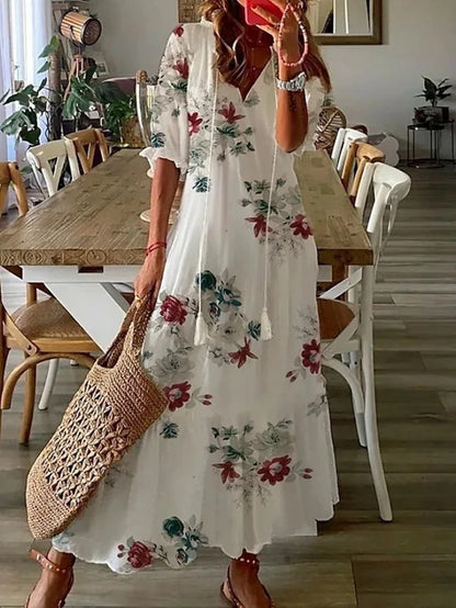 Zuany | Boho Tummy Coverage Dress
