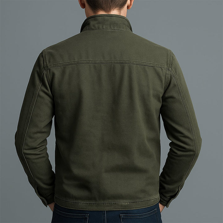 Rodney | Vintage Cotton Zip Jacket
